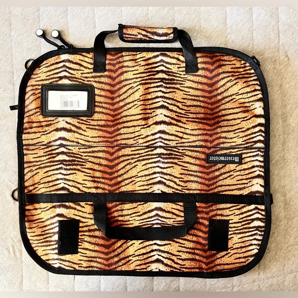 MESSERMEISTER 8 Pocket Heavy Duty Nylon Padded Knife Travel Roll Bag Orig $60